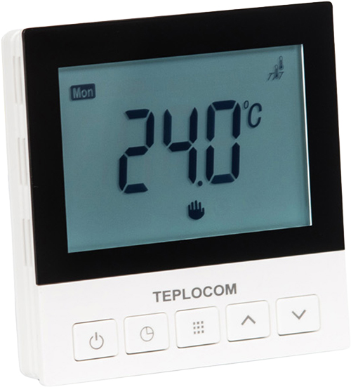 Термостат для теплого пола Teplocom TSF-Prog-220/16A