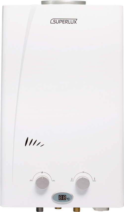 Газовый проточный водонагреватель Superlux 10L CF NG
