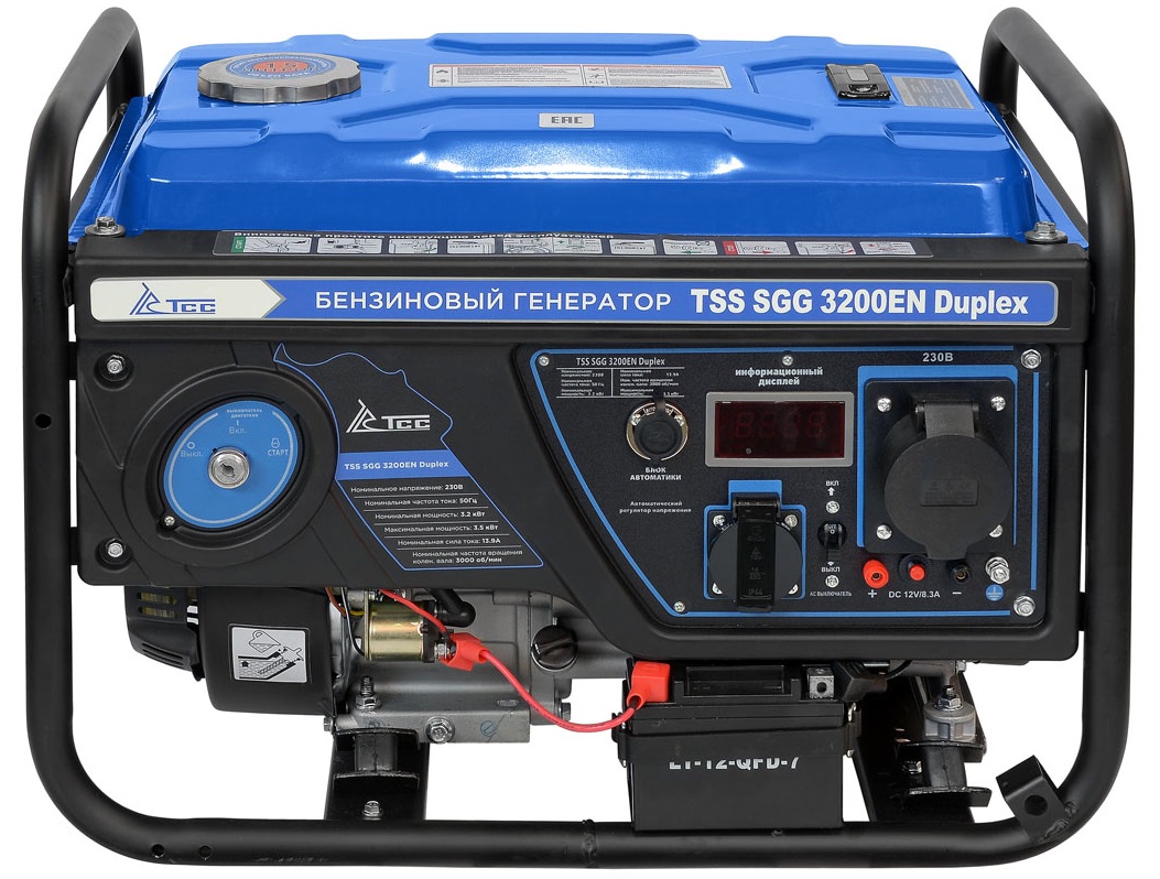 Бензиновый генератор ТСС SGG 3200EN Duplex
