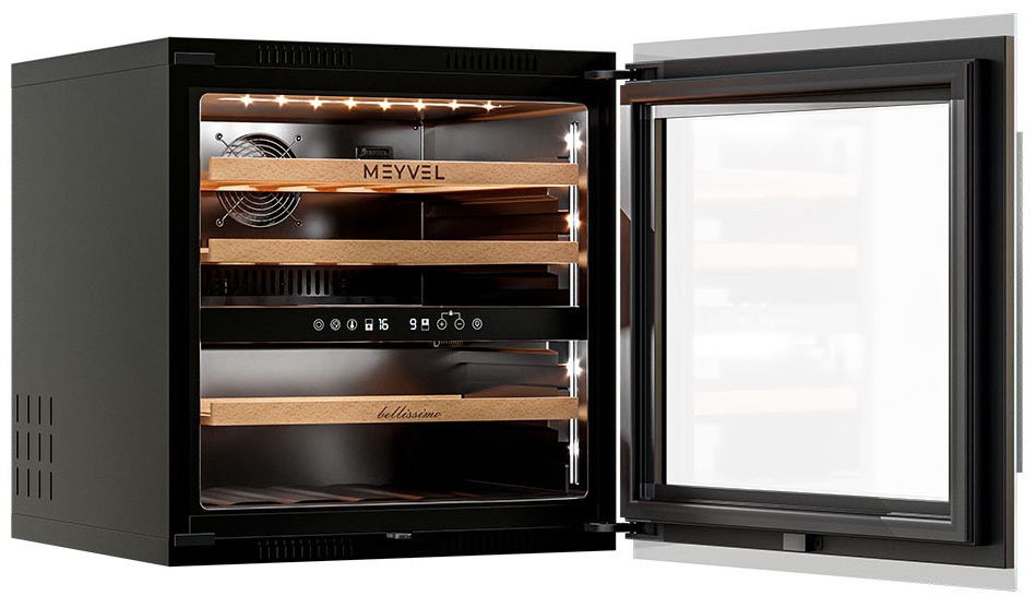 Встраиваемый винный шкаф MEYVEL MV26PRO-KWB2