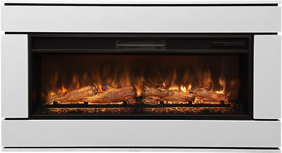 Линейный электрокамин Real-Flame ВЕГА ЛАЙТ J45/JF45 WT-LCB510/BL-LCB917 с очагом JOKER 45