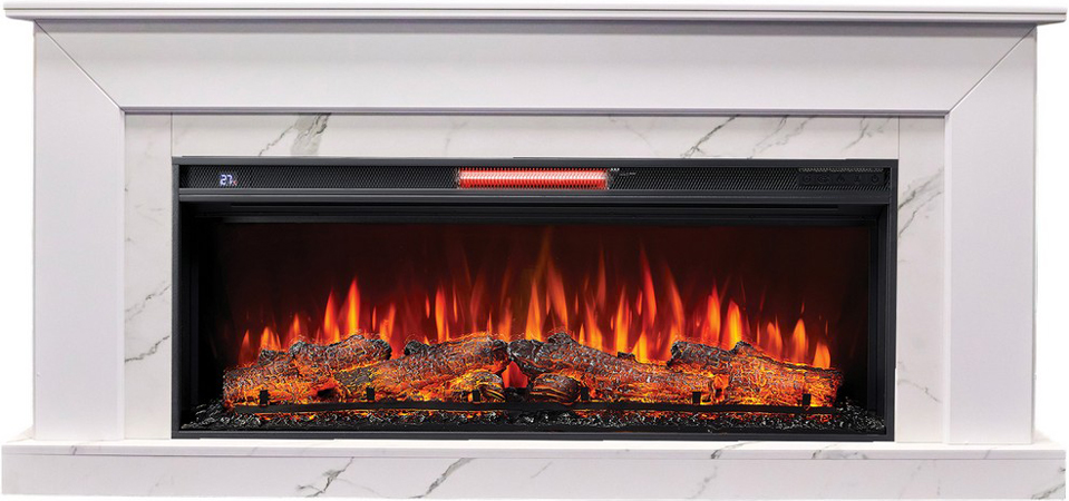 Линейный электрокамин Real-Flame СОЛО J45/JK45/SF42 WT-FSHW511/ WT-F512 с очагом JOKER 45