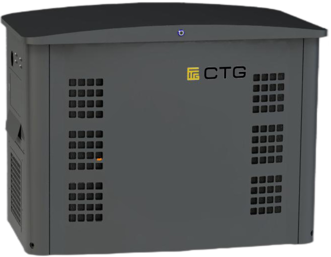 Газовый генератор CTG CG17000TSA с АВР