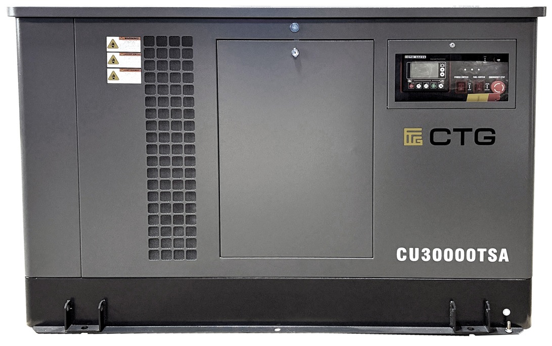 Газовый генератор CTG CU30000TSA с АВР
