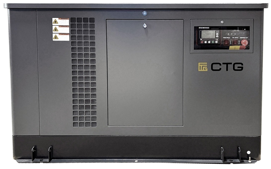 Газовый генератор CTG CG40000TSA с АВР