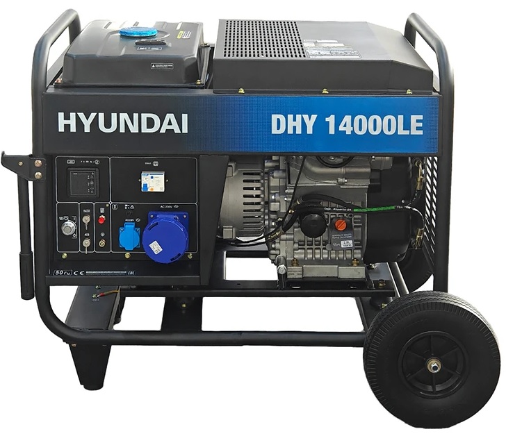 Дизельный генератор Hyundai DHY 14000LE