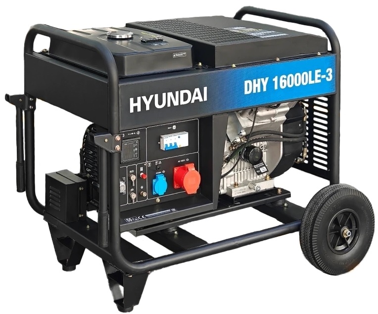 Дизельный генератор Hyundai DHY 16000LE-3