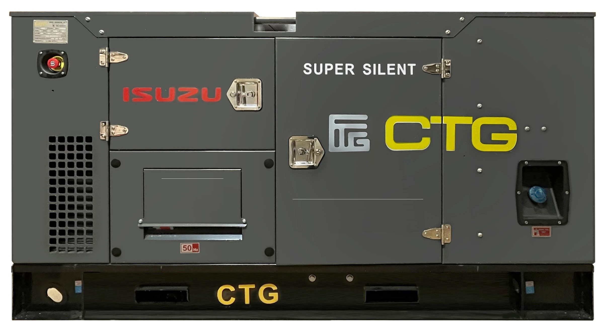 Дизельный генератор CTG 45IS в кожухе с АВР