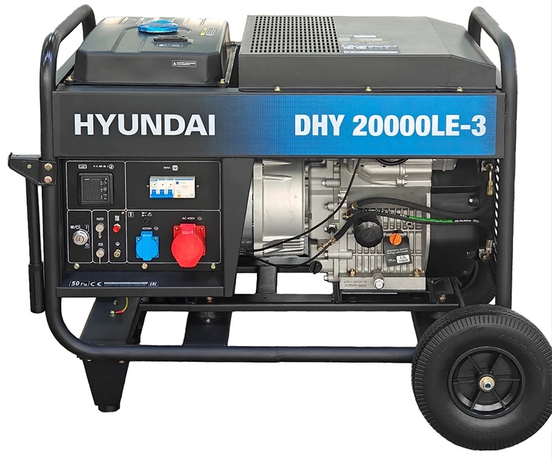 Дизельный генератор Hyundai DHY 20000LE-3