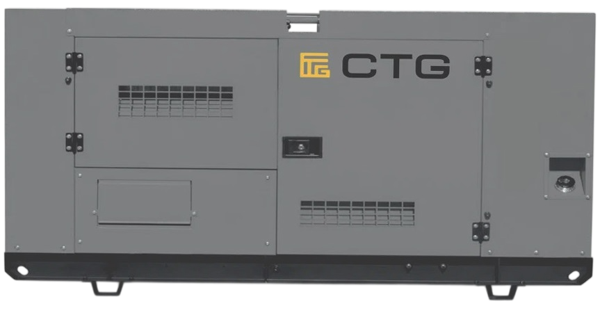 Дизельный генератор CTG 220WE в кожухе с АВР