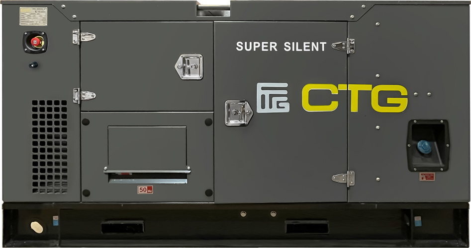 Дизельный генератор CTG 250SD в кожухе с АВР