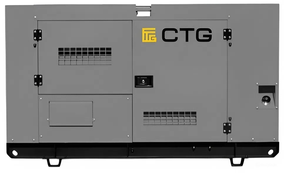Дизельный генератор CTG 17P в кожухе с АВР