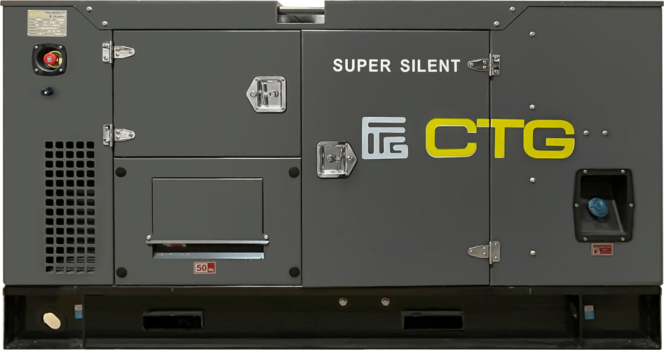 Дизельный генератор CTG 1000YU в кожухе с АВР