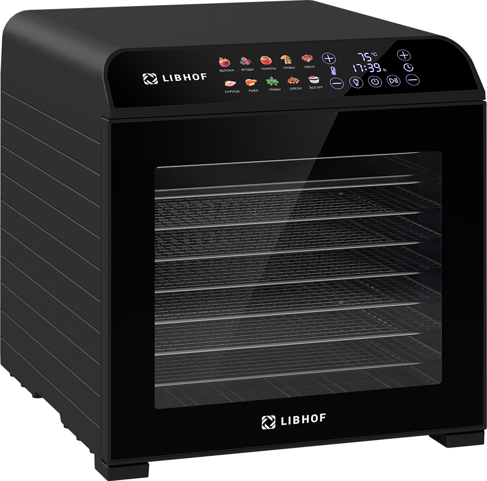 Сушильный шкаф для пищи Libhof FDF-10 black