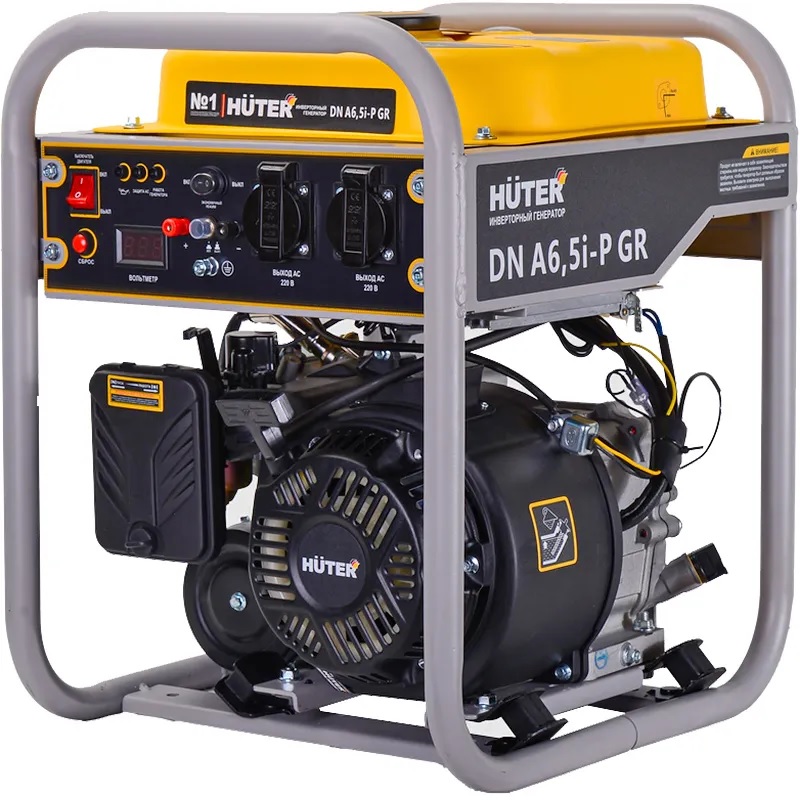 Бензиновый генератор Huter DN А6.5i-P GR