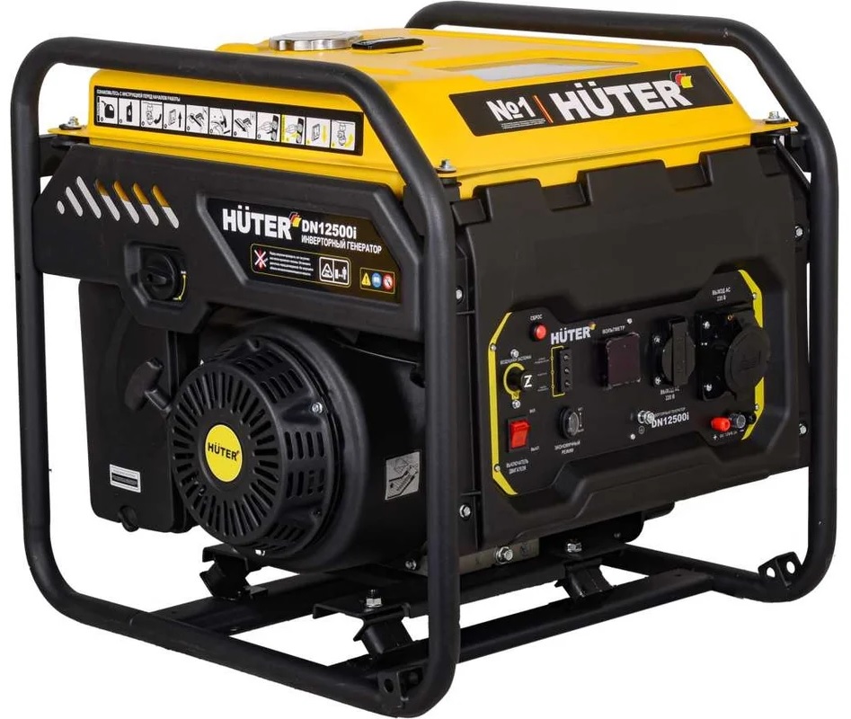 Бензиновый генератор Huter DN12500i