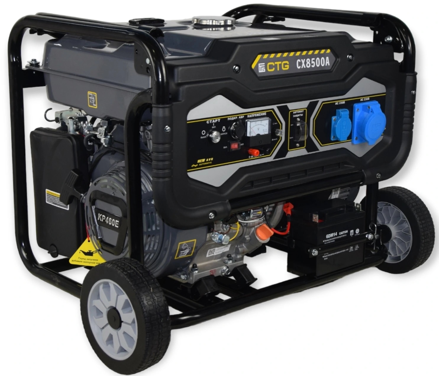 Бензиновый генератор CTG CX8500A с АВР