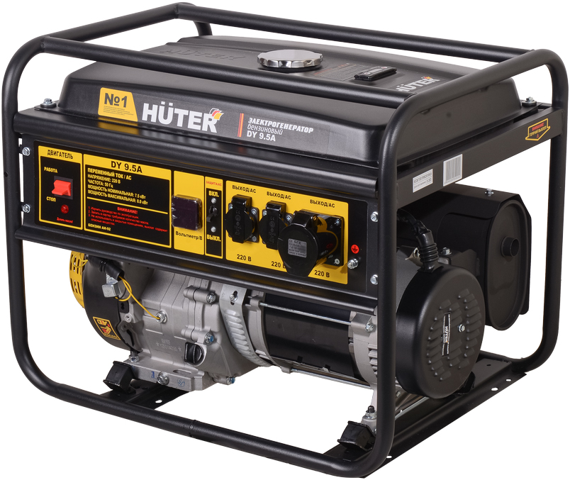 Бензиновый генератор Huter DY 9.5A