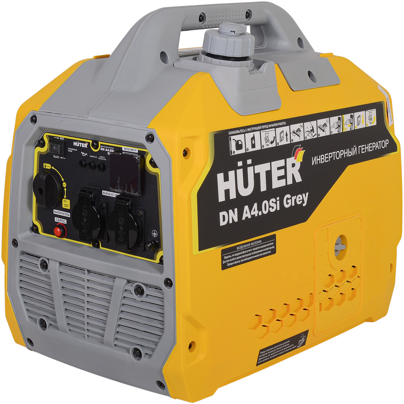 Бензиновый генератор Huter DN A4.0SI Grey