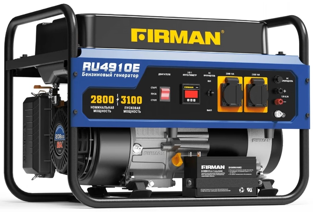 Бензиновый генератор FIRMAN RU4910E
