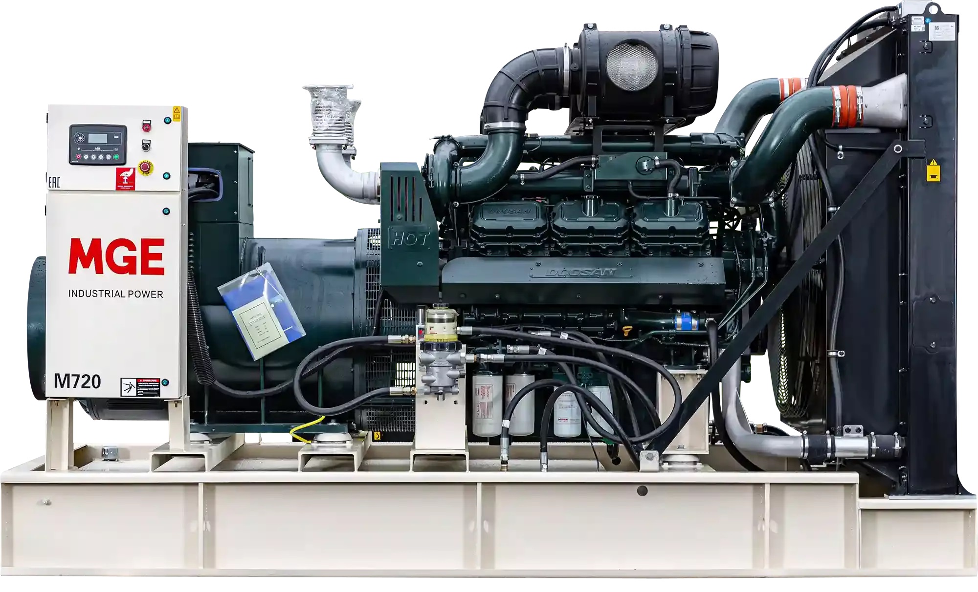Дизельный генератор MGE 600 YUCHAI (p600YI)