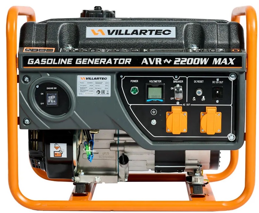 Бензиновый генератор VILLARTEC GG2800WС