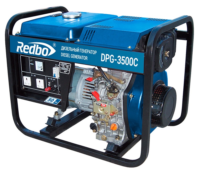 Дизельный генератор Redbo DPG-3500C