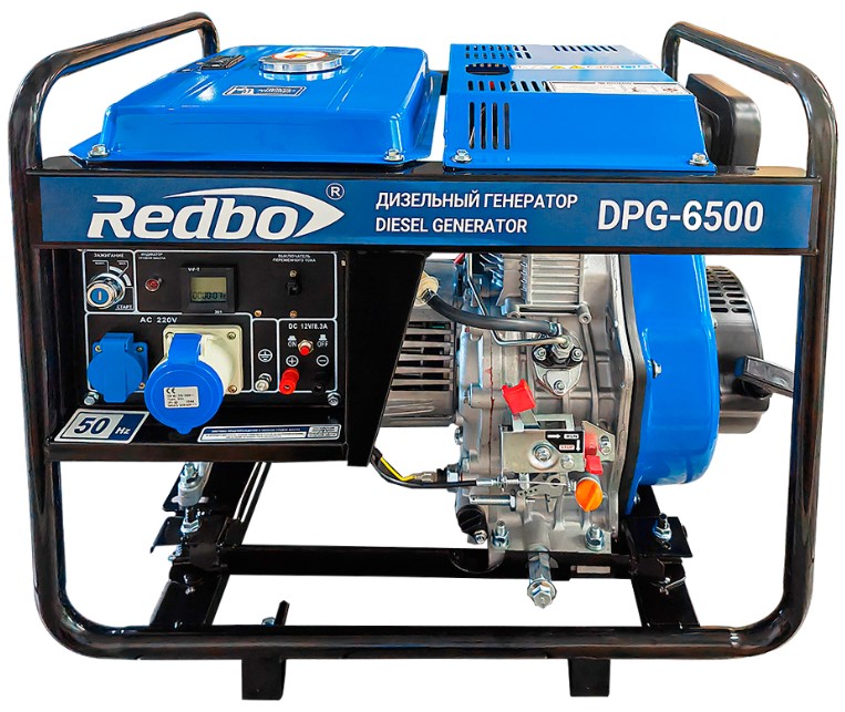 Дизельный генератор Redbo DPG-6500