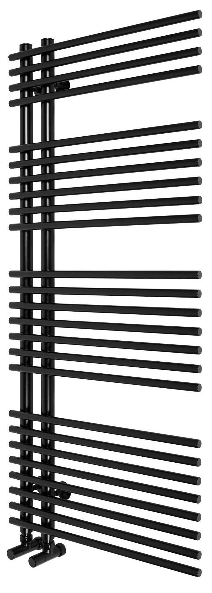 Водяной полотенцесушитель Royal Thermo Pino black П25 500х1200