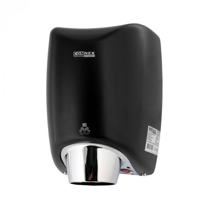 Электрическая сушилка для рук CONNEX HD-1200 BLACK
