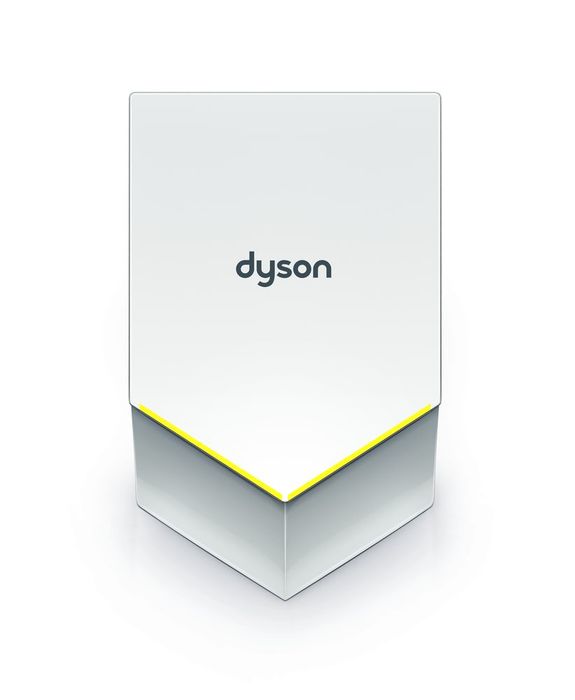 Пластиковая сушилка для рук Dyson Airblade V HU 02 (Белый)