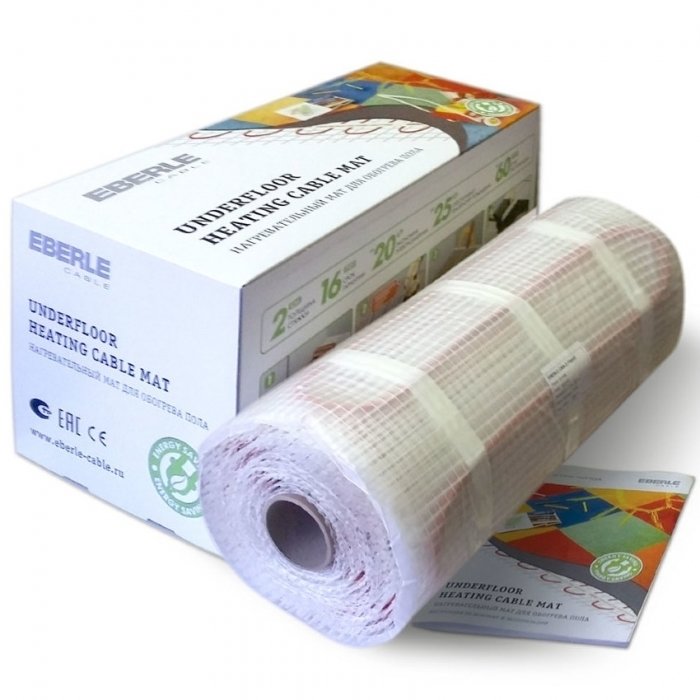 Нагревательный мат 6 м2 Eberle Сable D-mat 150/6.0 - 900