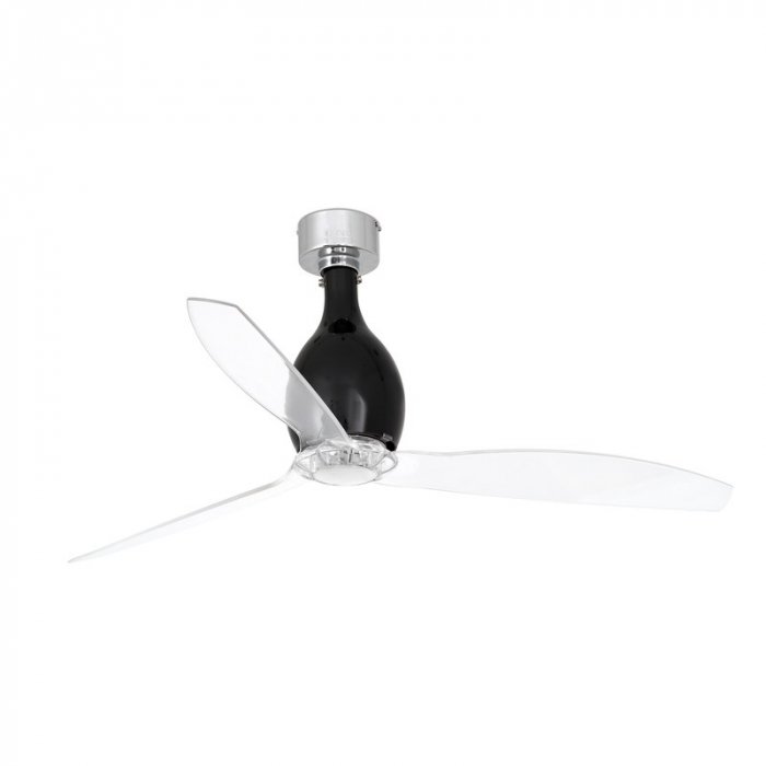Потолочный вентилятор Faro Barcelona Mini Eterfan Matt Black 1L (32027-10)