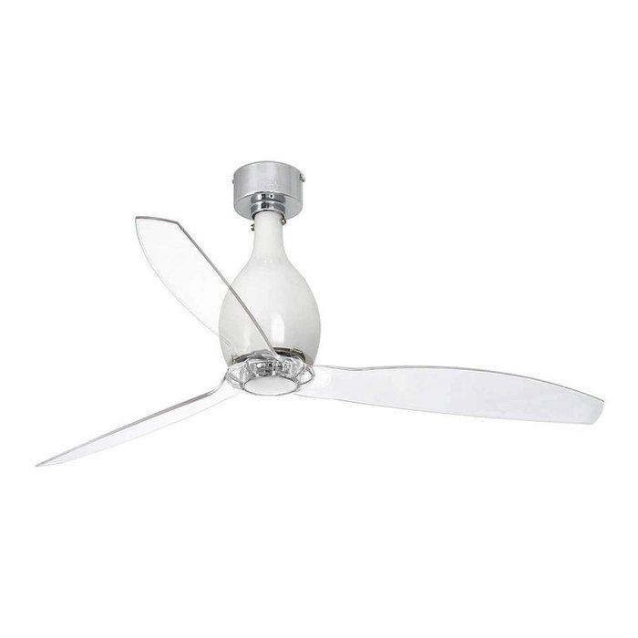 Потолочный вентилятор Faro Barcelona Mini Eterfan Shiny White (32020)