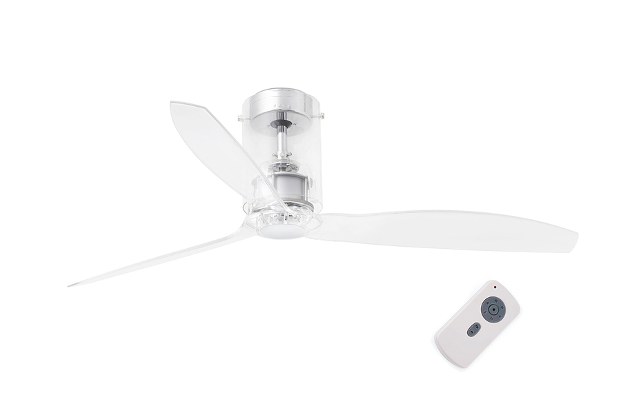 Потолочный вентилятор Faro Barcelona Mini Tube Fan Glass