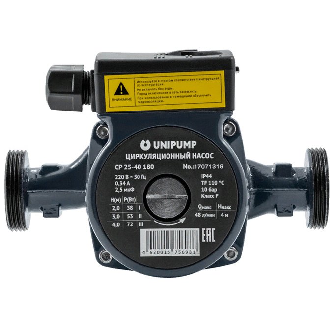 Циркуляционный насос Unipump CP 25-80 180