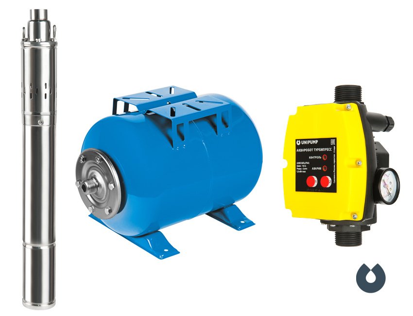 Насосная станция Unipump АКВАРОБОТ ECO VINT 1 - 24