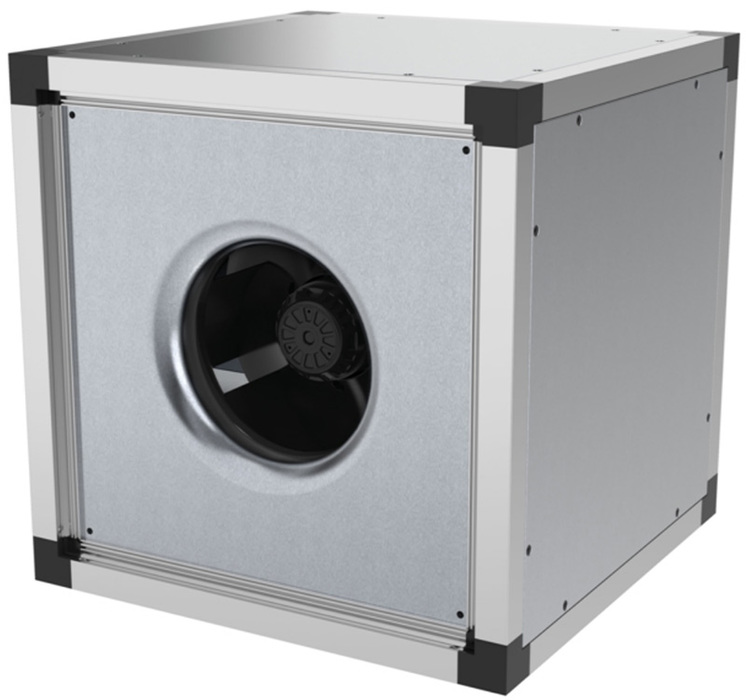 Прямоугольный канальный вентилятор Systemair MUB 042 450E4 sileo Multibox