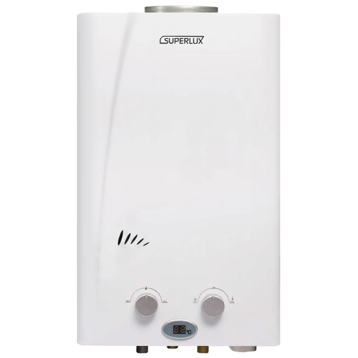 Газовый проточный водонагреватель Superlux 10L CF NG