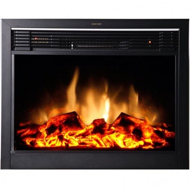 Широкий очаг 2D InterFlame Jupiter FX M Black