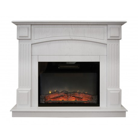 Электрокамин с широким очагом 2D Real-Flame Carolina 25,5/24 WT с очагом Kendal 24