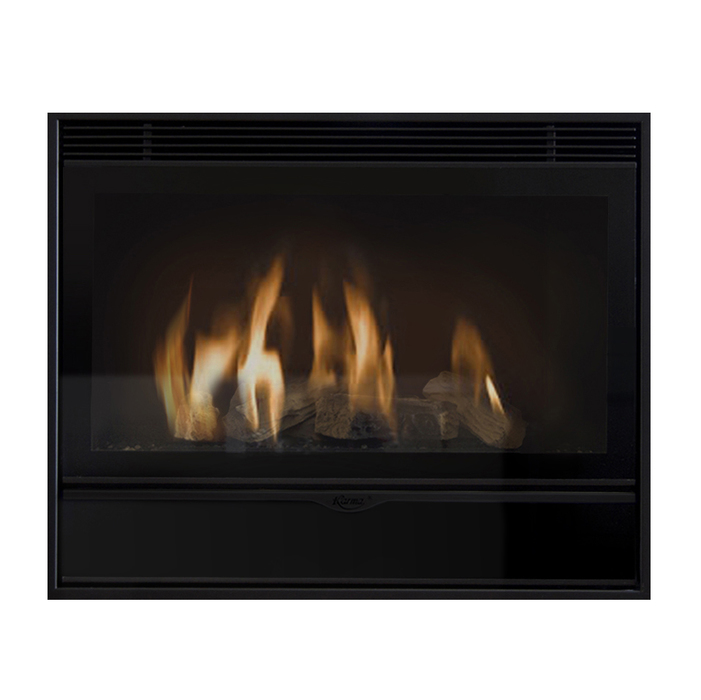 Встраиваемый газовый камин Karma ELEGANCE 67 Exclusive Slim line 15 anthracite