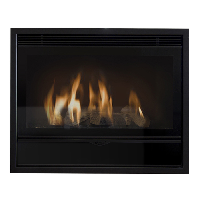Встраиваемый газовый камин Karma ELEGANCE 77 Exclusive Medium line 30 anthracite