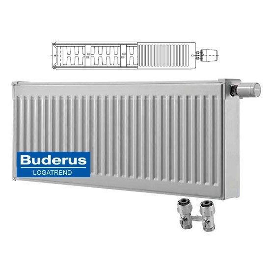 Стальной панельный радиатор Buderus Радиатор VK-Profil 22/600/800 (18) (C)