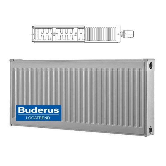 Стальной панельный радиатор Тип 22 Buderus Радиатор K-Profil 22/400/1800 (27) (C)