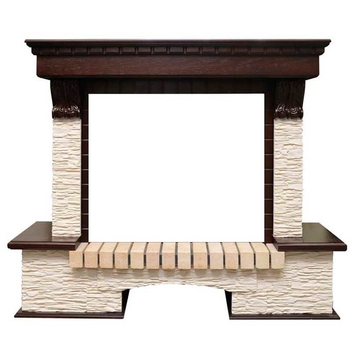 Широкий портал Dimplex Pierre Luxe универсальный мелкий слан. беж. (Symphony 2608/Symphony 2624L)