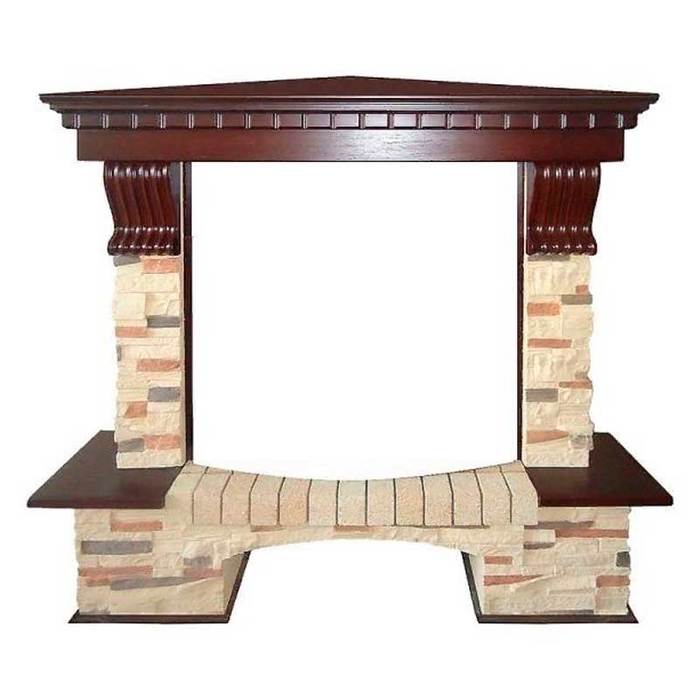 Угловой широкий портал Dimplex Pierre Luxe угл. сланец (универсальный) (Symphony 2608/Symphony 2624L)