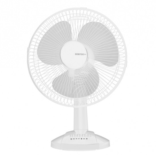Настольный вентилятор Centek CT-5007 White