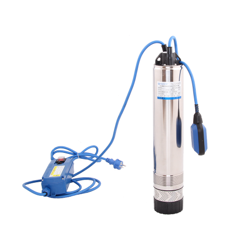 Погружной насос Aquario ASP2-55-100WA (кабель 25м, встр.конд.)