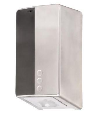 Металлическая сушилка для рук Nofer FUGA evo с UVC лампой 800 W (01831.UV.S)